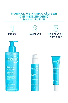 Bioderma Hydrabio Tüm Ciltler için Hyaluronik Asit & Niacinamid İçeren Su Bazlı Nemlendirici Serum 40 ML - 2