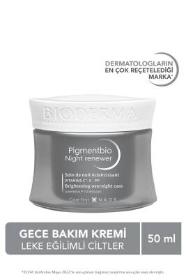 Bioderma Pigmentbio Night Renewer 50 ml Gece Bakım Kremi - Bioderma